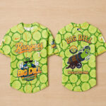 Unisex Texas Rangers x Big Dill Pickle Festival 2026 Baseball Jersey for Baseball Fans