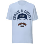 Unisex Toronto Blue Jays Dylan Cease C&D Stache Graphic Shirt for Baseball Fans