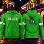 Unisex Tulane Green Wave x Mardi Gras 2026 Graphic Shirt for College Football Fans