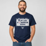 Unisex Walker The Heart Warrior Play Like A Heart Warrior Today Graphic Shirt for Sports Fans