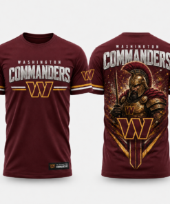 Unisex Washington Commanders Command Pride 2026 Graphic Shirt for Football Fans