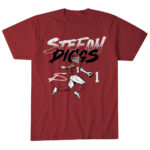 Unisex Washington Commanders Stefon Diggs Washington Name & Number Pose Graphic Shirt for Football Fans