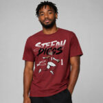 Unisex Washington Commanders Stefon Diggs Washington Name & Number Pose Graphic Shirt for Football Fans