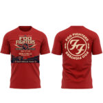 Unisex Washington Nationals x Foo Fighters Take Cover Tour 2026 Graphic Shirt for Baseball and Rock Music Fans