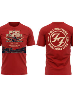 Unisex Washington Nationals x Foo Fighters Take Cover Tour 2026 Graphic Shirt for Baseball and Rock Music Fans