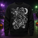 Unisex-Witch-Cat-Kickflip-Halloween-Skateboard-Graphic-T-Shirt-for-Cat-Lovers.png