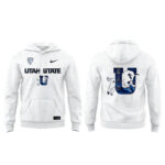 Utah State Football A Black To The Past Logo Graphic Shirt for College Football Fans