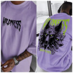 Wildness Three-Headed Wolf Born To Be The Wildest Graphic Shirt for Wolf Lovers