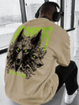 Wildness Three-Headed Wolf Born To Be The Wildest Graphic Shirt for Wolf Lovers