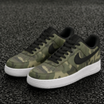 Green Military Camo 2026 Shoes Sneakers for Streetwear Fans