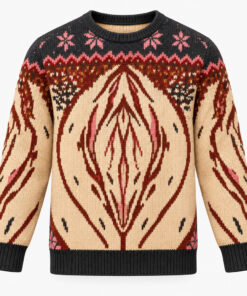 Abstract Feminine Art Christmas Ugly Sweater 2026
