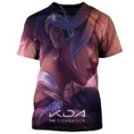 Akali KDA The Comeback Arcane League Of Legends Graphic Shirt for League Of Legends Fans