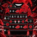Akatsuki Itachi Symbolic Crows Christmas Ugly Sweater
