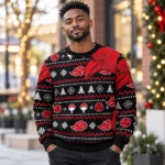 Akatsuki Itachi Symbolic Crows Christmas Ugly Sweater