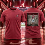 Alabama Crimson Tide 2026 Keelon Russell Signature Graphic Shirt for College Football Fans