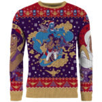 Aladdin Christmas Wishes Ugly Christmas Sweater