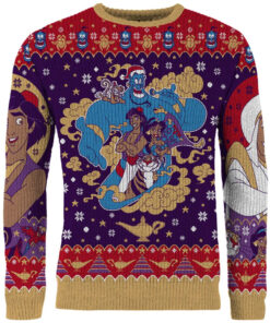 Aladdin Christmas Wishes Ugly Christmas Sweater