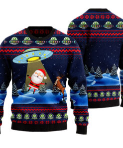 Alien Funny Christmas 2026 Ugly Sweater for Alien Fans