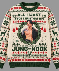 All I Want For Christmas Is Jung-Kook Ugly Sweater For Kpop Fans