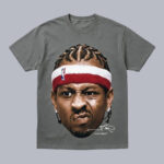 Allen Iverson Vintage Basketball Graphic Shirt for Basketball Fans
