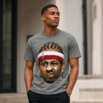 Allen Iverson Vintage Basketball Graphic Shirt for Basketball Fans