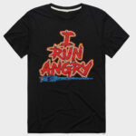 Angry Runs 2026 Tour Graphic Shirt for Football Fans