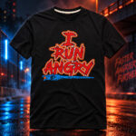 Angry Runs 2026 Tour Graphic Shirt for Football Fans