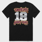 Angry Runs 2026 Washington Commanders Tyler Owens Graphic Shirt for Football Fans