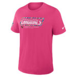 Arizona Cardinals 2026 Crucial Catch Graphic Pink Shirt for Football Fans