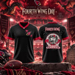 Arizona Cardinals x Fourth Wing Night 2026 Black Football Jersey