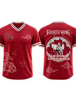 Arizona Cardinals x Fourth Wing Night 2026 Red Football Jersey
