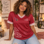 Arizona Cardinals x Fourth Wing Night 2026 Red Football Jersey