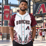 Arizona Diamondbacks Mexican Heritage Night 2026 Graphic Baseball Jersey for Baseball Fans
