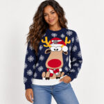 Arsenal Reindeer Jumper Christmas 2026 Ugly Sweater