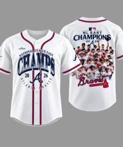 Atlanta Braves 2026 National League East Champions Baseball Jersey