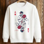 Atlanta Braves Chris Sale Baseball Ace Signature Playing Card Graphic Shirt for Baseball Fans
