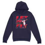 Atlanta Braves Let It Fly Graphic Shirt for Baseball Fans