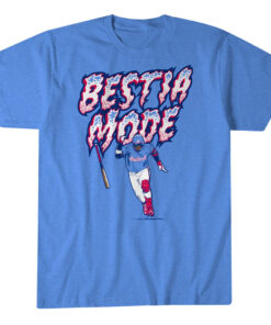 Atlanta Braves Ronald Acuña Jr Bestia Mode Graphic Shirt for Baseball Fans