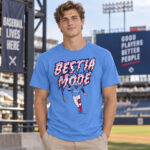 Atlanta Braves Ronald Acuña Jr Bestia Mode Graphic Shirt for Baseball Fans