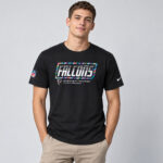 Atlanta Falcons 2026 Crucial Catch Graphic Black Shirt for Football Fans