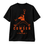 Baltimore Orioles Colton Cowser Air Cowser Cows Do Fly Graphic Shirt for Baseball Fans