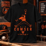 Baltimore Orioles Colton Cowser Air Cowser Cows Do Fly Graphic Shirt for Baseball Fans