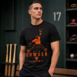 Baltimore Orioles Colton Cowser Air Cowser Cows Do Fly Graphic Shirt for Baseball Fans