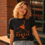 Baltimore Orioles Colton Cowser Air Cowser Cows Do Fly Graphic Shirt for Baseball Fans