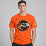 Baltimore Orioles Eddie Murray 500 Home Run Anniversary 2026 Graphic Shirt for Baseball Fans