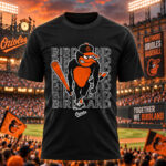 Baltimore Orioles Fan Choice 2026 Graphic Shirt for Baseball Fans