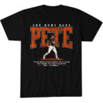 Baltimore Orioles Pete Alonso 300th Home Run Bat Throw Graphic Shirt for Baseball Fans