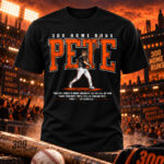 Baltimore Orioles Pete Alonso 300th Home Run Bat Throw Graphic Shirt for Baseball Fans