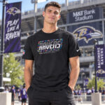 Baltimore Ravens 2026 Crucial Catch Graphic Shirt for Football Fans