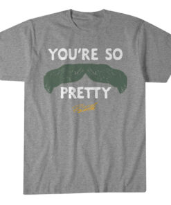 Boston Red Sox Payton Tolle You're So Pretty Mustache Graphic Shirt for Baseball Fans